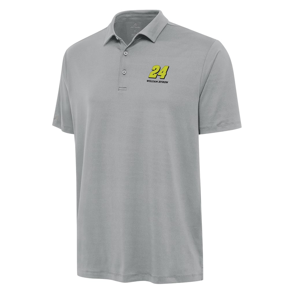  William Byron Antigua Reprocess Polo - Gray